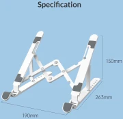 Orico поставка за лаптоп Laptop Stand - Black - PFB-A24-BK