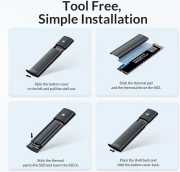 Orico PWM2 Black M.2 NVMe USB-C
