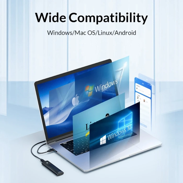 Orico PWM2 Blue M.2 NVMe USB-C