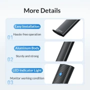 Orico PWM2 Black M.2 NVMe USB-C