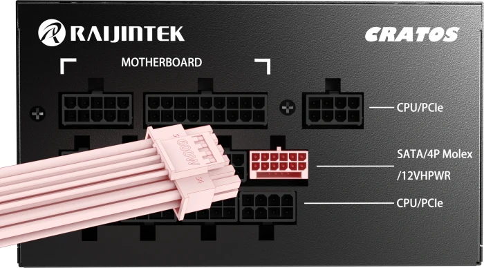 Raijintek CRATOS White Gold 1000W