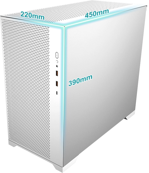 FSP CMT580B Mesh TG Черна