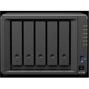 Мрежов сторидж Synology DS1525+, за 5 диска, AMD Ryzen V1500B - 4 Cores
