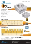 Seasonic CORE GX White 2024 Gold 750W