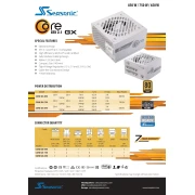 Seasonic CORE GX White 2024 Gold 750W