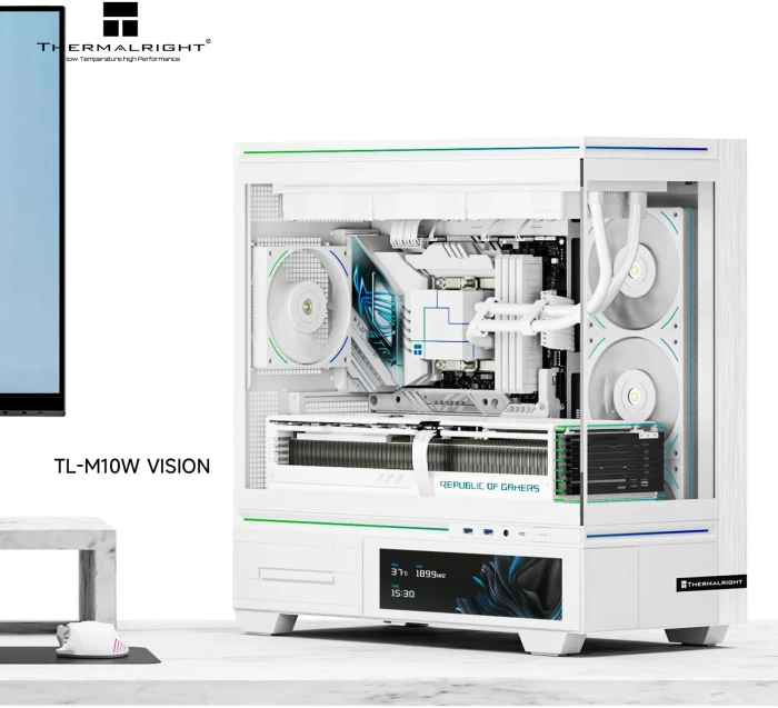 Thermalright TL-M10 Vision + Fans White