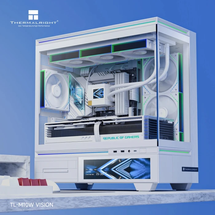 Thermalright TL-M10 Vision + Fans White