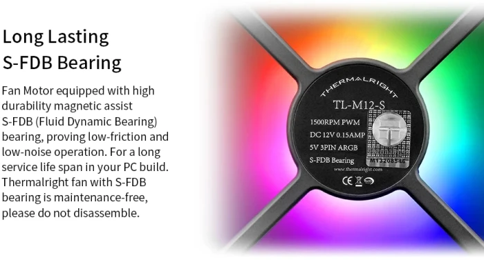 Thermalright TL-M12W-S aRGB Black