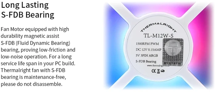 Thermalright TL-M12W-S aRGB White