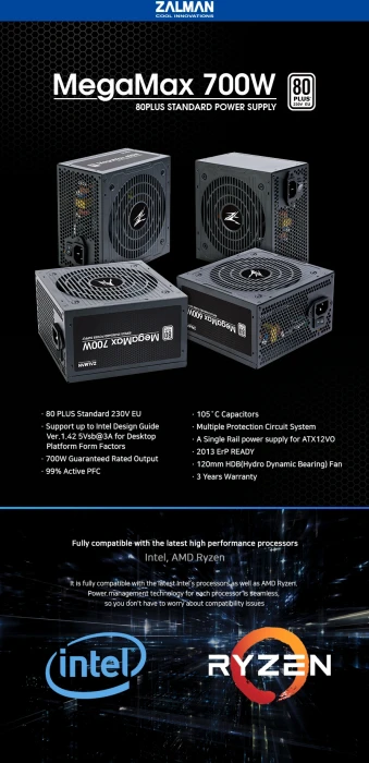 Zalman MegaMax 700W