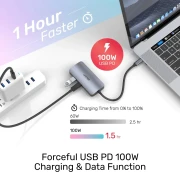 Unitek P5 Trio D1051A 5in1 USB-C