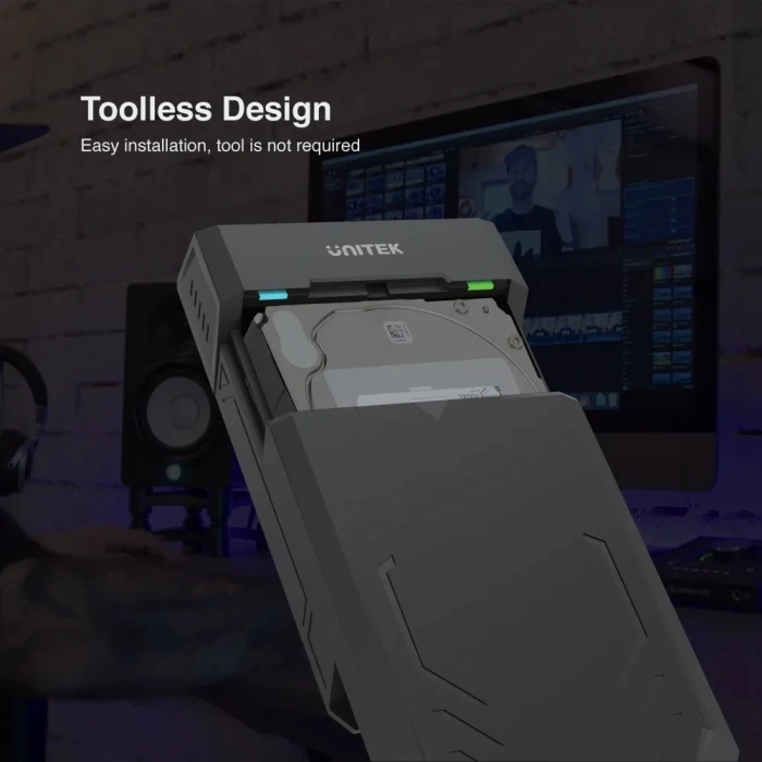 Unitek Y-3035 кутия за диск 2.5/3.5"