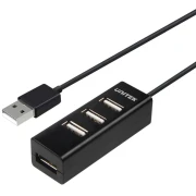 Unitek USB 2.0 HUB 4 port Black - Y-2140