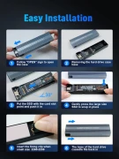 VCom 10Gbps USB3.1 M.2 NVMe & SATA