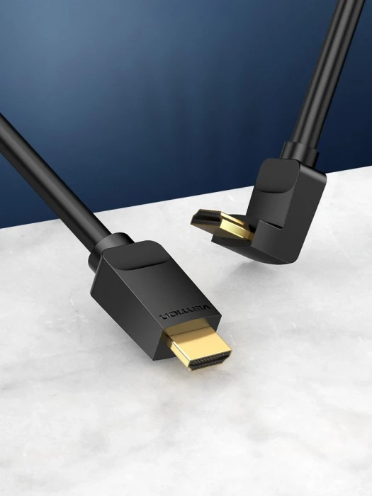 Vention AARBH HDMI 2.0 ъглов 4K - 2.0m