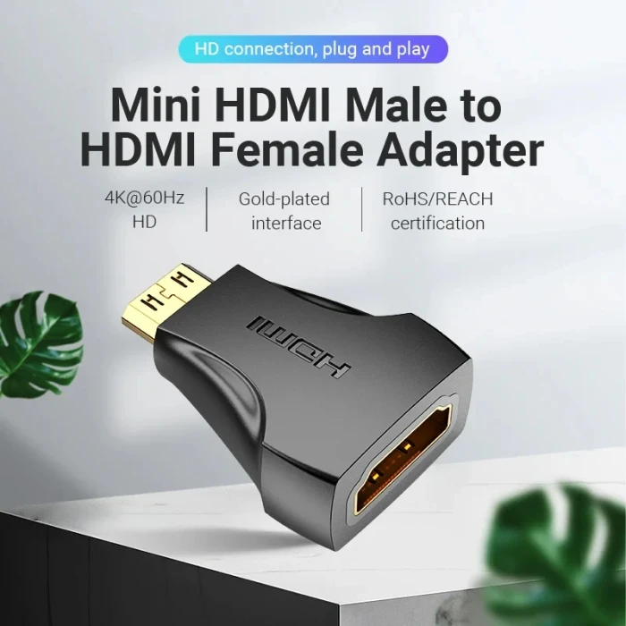 Vention Адаптер mini HDMI > HDMI 4K