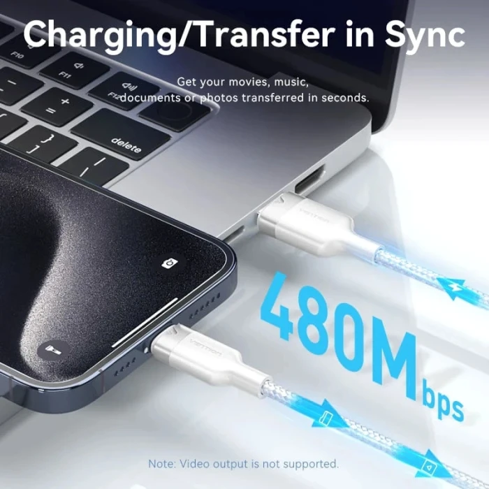 Vention USB-C > USB-A 2.0 - 1.0m