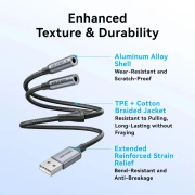 Vention звукова карта USB > 2 x 3.5mm