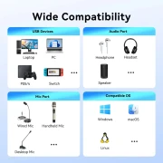 Vention звукова карта USB > 2 x 3.5mm