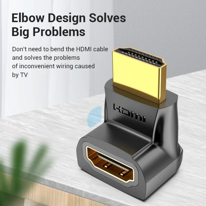 Vention Преходник ъглов HDMI 2.0 4K