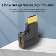 Vention AIPB0 ъглов вертикален HDMI