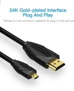 Vention Micro HDMI > HDMI 2.0 4K - 1.5m
