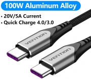 Vention USB-C 2.0 100W - 1.0m
