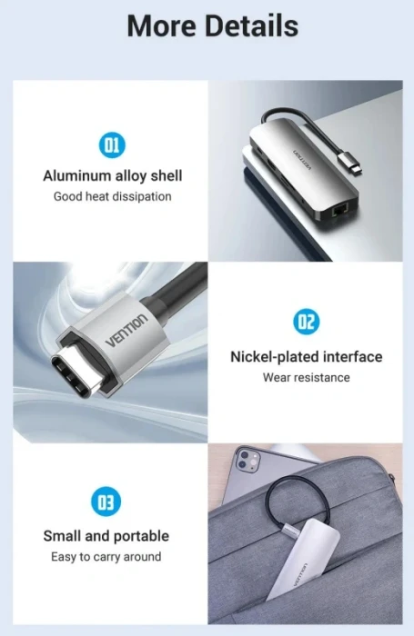Vention TOLHB 9in1 USB-C