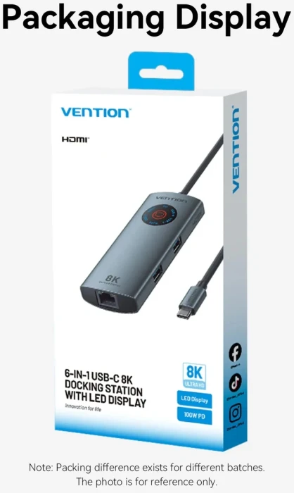 Vention TQZHB 6in1 USB-C