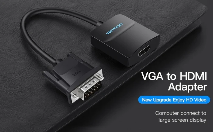 Vention адаптер VGA > HDMI with sound