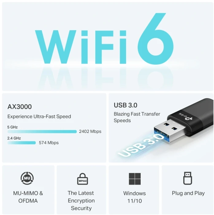 TP-Link Archer TX50U AX3000
