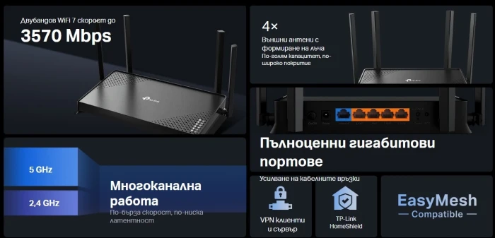 TP-LINK Archer BE220 BE3600