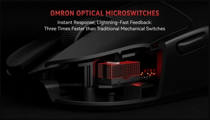 VXE MAD R 8K Black Wireless