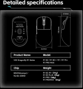 VXE Dragonfly R1 Pro Max Wireless Or