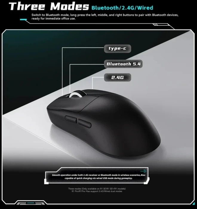 VXE Dragonfly R1 SE+ Wireless White