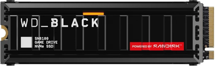 WD_BLACK SN8100 HeatSink PCIe 5.0 - 2TB