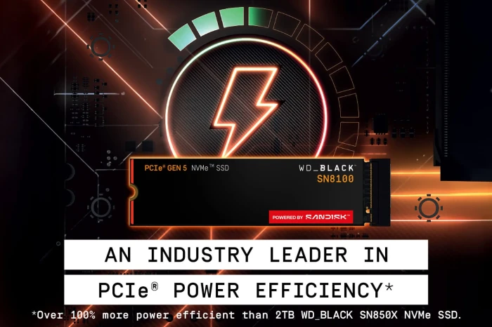 WD BLACK SN8100 PCIe 5.0 - 2TB