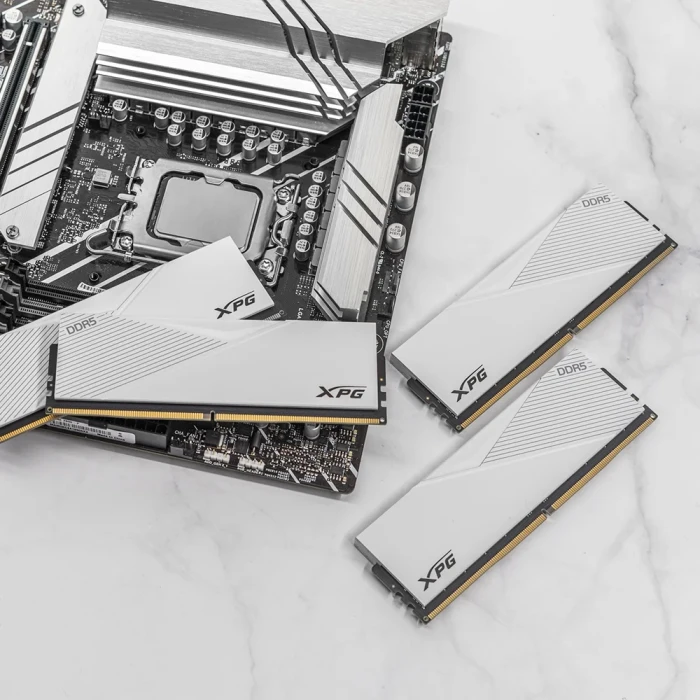 64GB (2x32) DDR5-6000 CL30 XPG LANCER WHITE EXPO & XMP