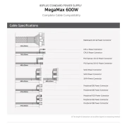 Zalman MegaMax 600W