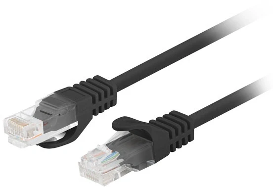 Lanberg LAN кабел CAT.5E Black - 10m