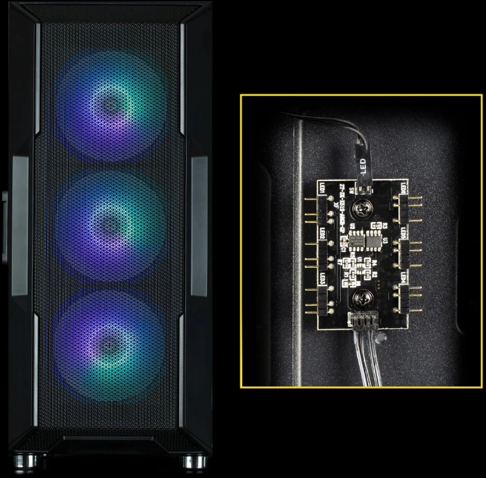 Zalman i3 NEO Mesh ARGB Black