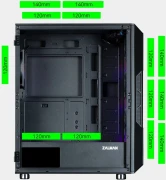 Zalman i3 NEO Mesh ARGB Black