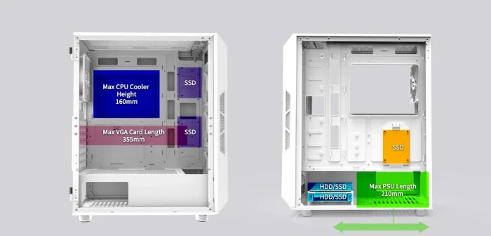 Zalman i3 NEO Mesh ARGB White