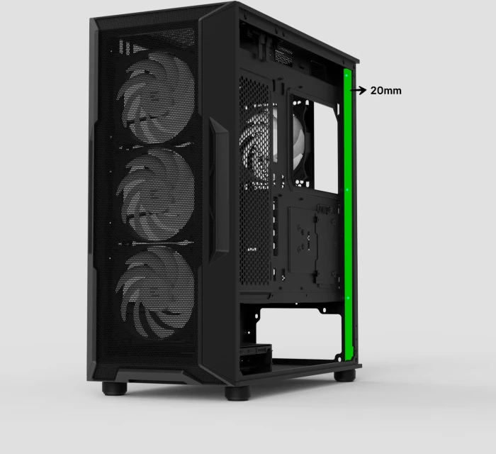 Zalman I3 NEO V2 Fixed RGB - Black