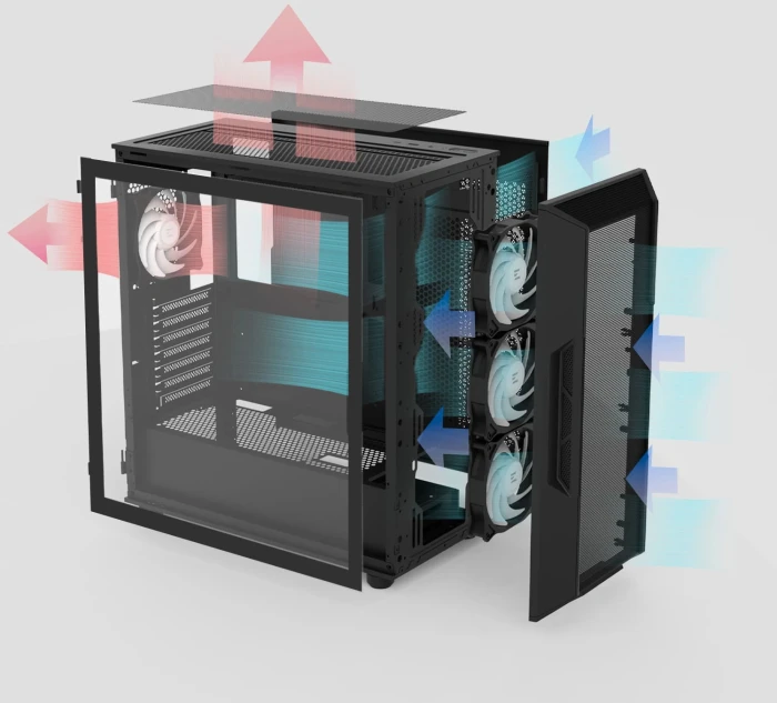 Zalman I3 NEO V2 Fixed RGB - Black