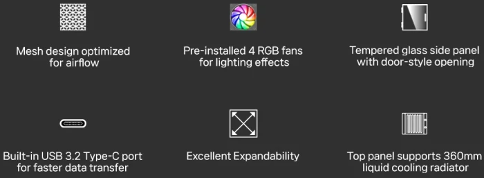 Zalman I3 NEO V2 Fixed RGB - White