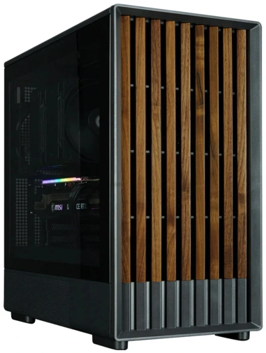 Zalman P10 NAMU Wood - BLACK