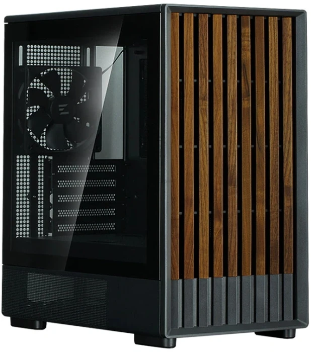 Zalman P10 NAMU Wood - BLACK