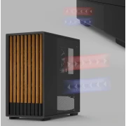 Zalman P10 NAMU Wood - BLACK