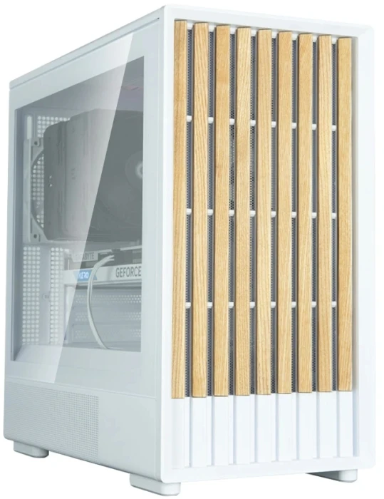 Zalman P10 NAMU Wood - WHITE